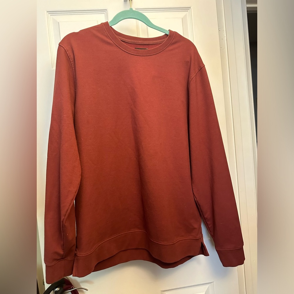 Cuts Hyperlink Split Hem Mens Pullover Sweatshirt… - image 3